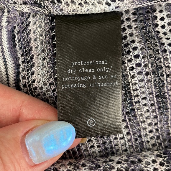 Rag & Bone Casual Gray Mesh Allgauer Raglan Top - Picture 15 of 15